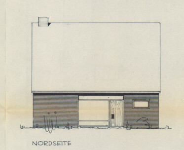 Schnittbild_Nordseite Einfamilienhaus Goch