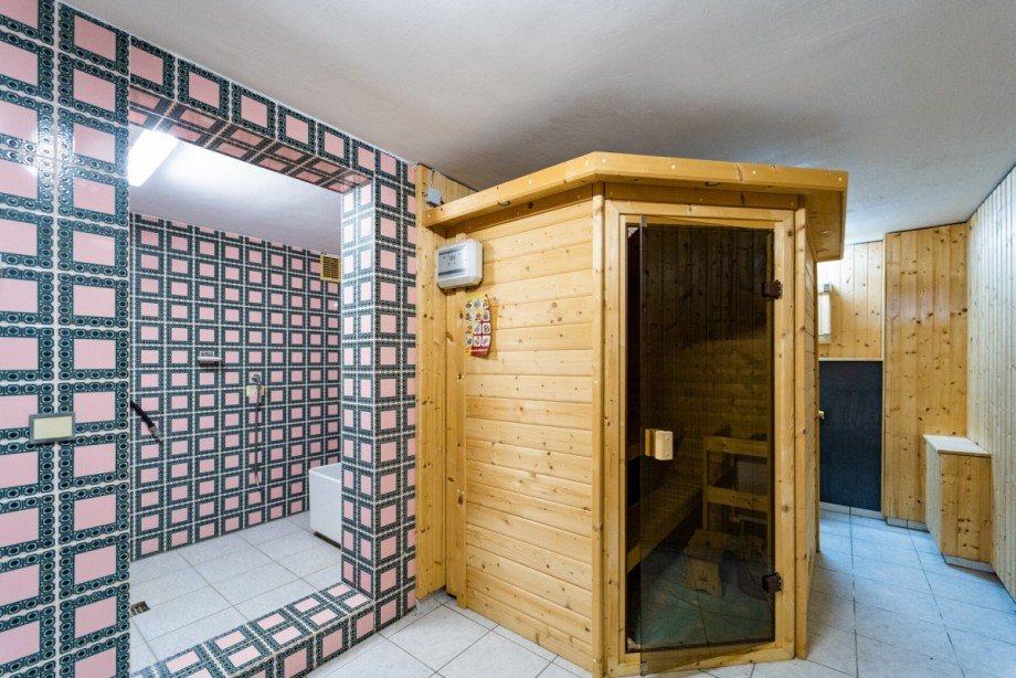 Wellnessbereich im Keller Villa Kamp-Lintfort