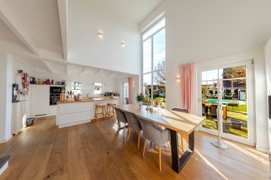 herausragender Blick in den Garten Einfamilienhaus Kevelaer