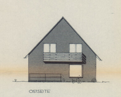 Schnittbild_Ostseite Einfamilienhaus Goch