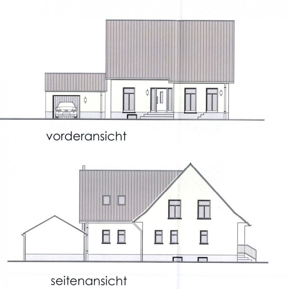 Schnittbilder 1 Einfamilienhaus Kevelaer