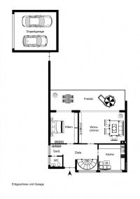 Bild (6b506382d89f704fa87493e8e95eefa9): Coming Soon - Einfamilienhaus mit 5 Schlafzimmern, Garten, 2 Garagen in Goch