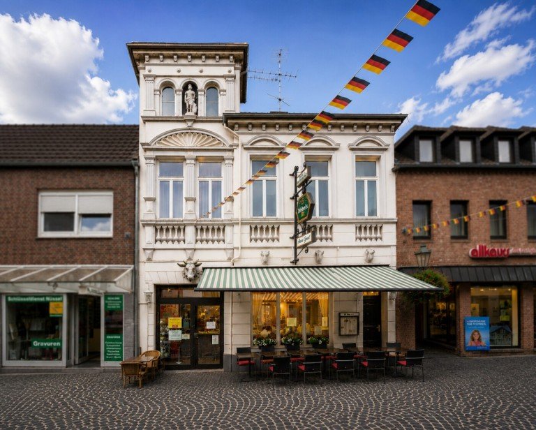 Denkmal in Goch Goch Gastronomie und Wohnung Denkmalgesch�tztes Wohn- und Gesch�ftshaus in 1A-Lage - vielf�ltige M�glichkeiten im Herzen von Goch