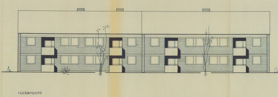 Schnittbild_R�ckansicht Etagenwohnung Goch