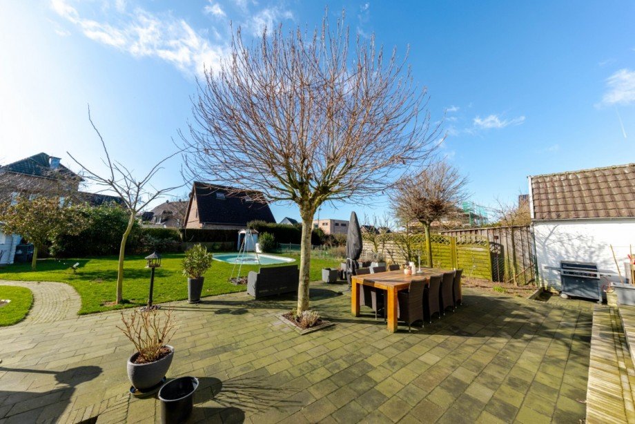 Blick in den Garten Einfamilienhaus Kevelaer