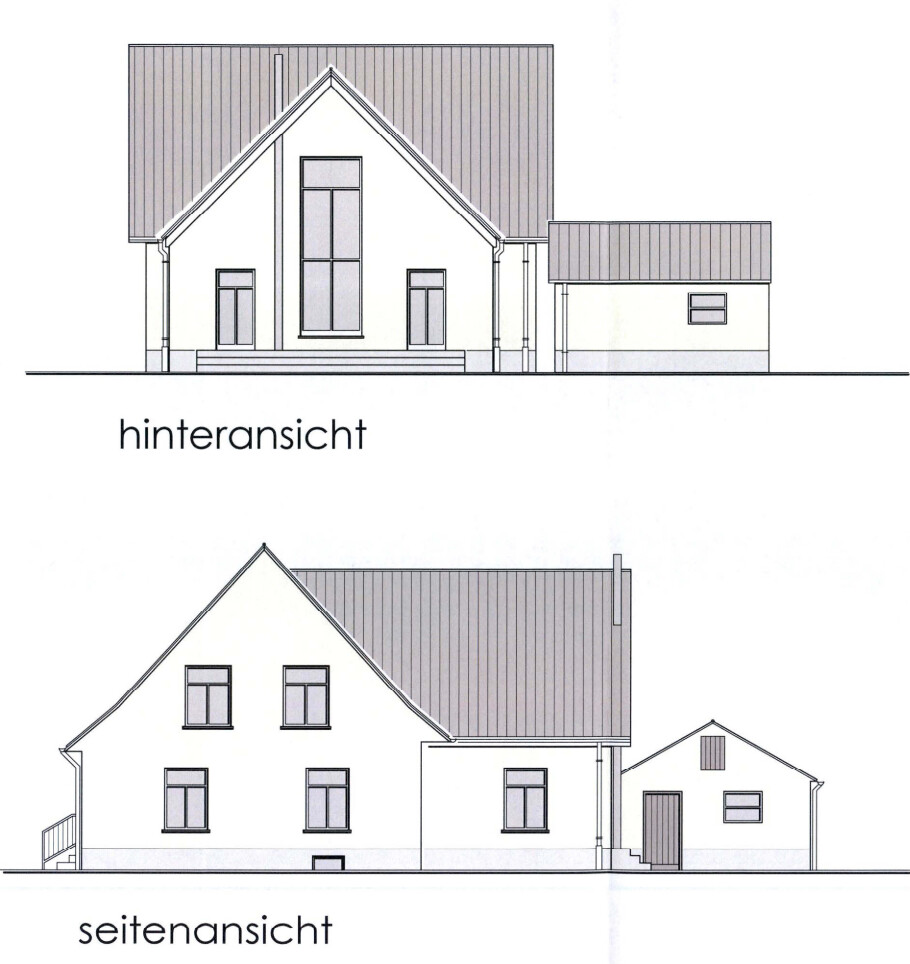 Schnittbilder 2 Einfamilienhaus Kevelaer