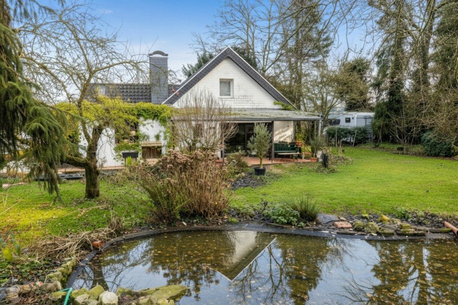 Gartenansicht (graphisch optimiert) Einfamilienhaus Goch / Pfalzdorf