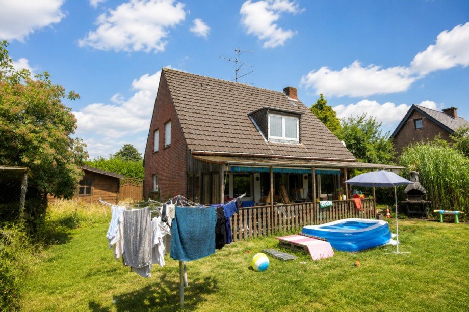 Gartenansicht Einfamilienhaus Goch