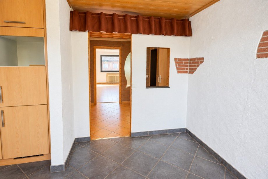 Essbereich in der K�che Etagenwohnung Goch