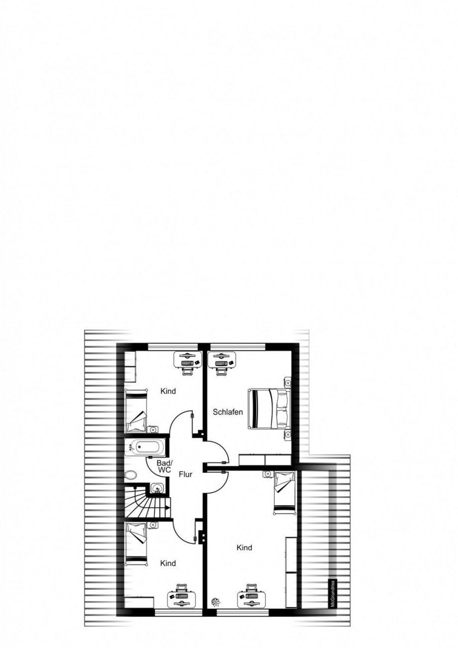 Obergeschoss Einfamilienhaus Weeze