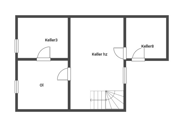 G�stehaus Kellergeschoss Villa Kamp-Lintfort