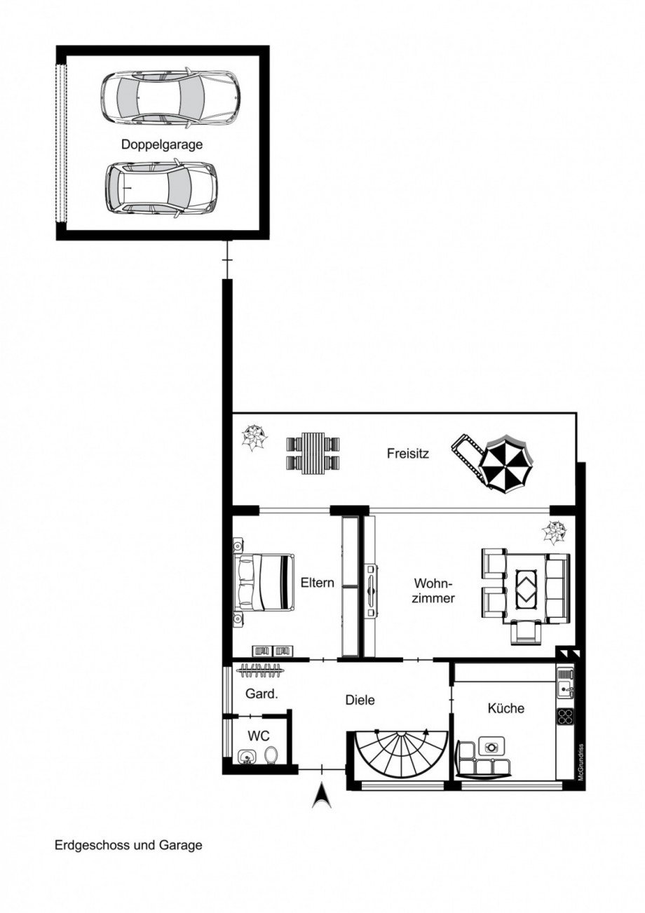 Erdgeschoss Einfamilienhaus Goch