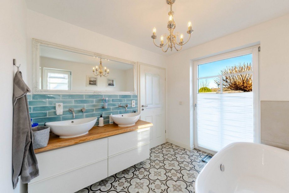 Badezimmer im Erdgeschoss Einfamilienhaus Kevelaer