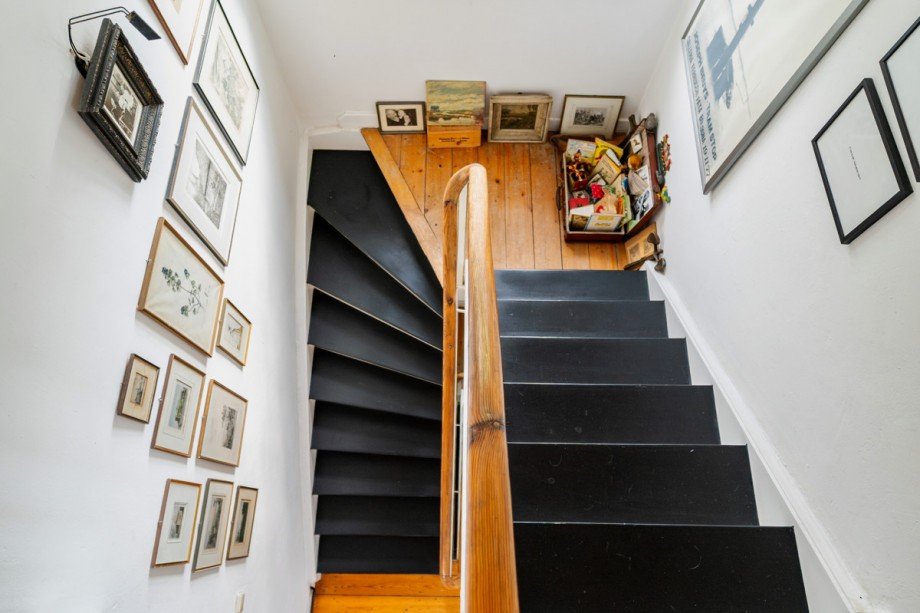 Treppe ins Dachgeschoss Wohneinheit 3 Reihenendhaus Kleve