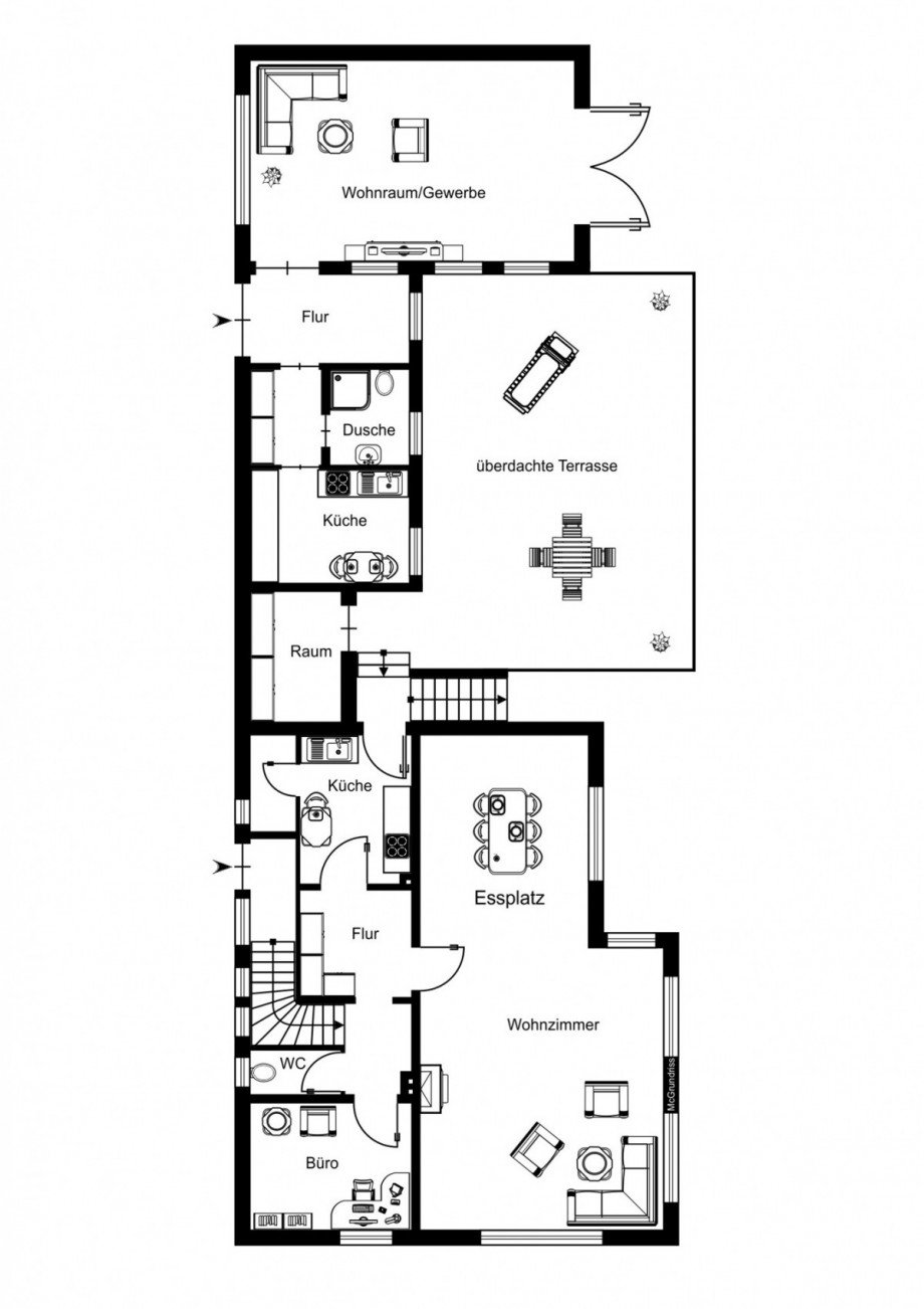 Erdgeschoss Einfamilienhaus Weeze