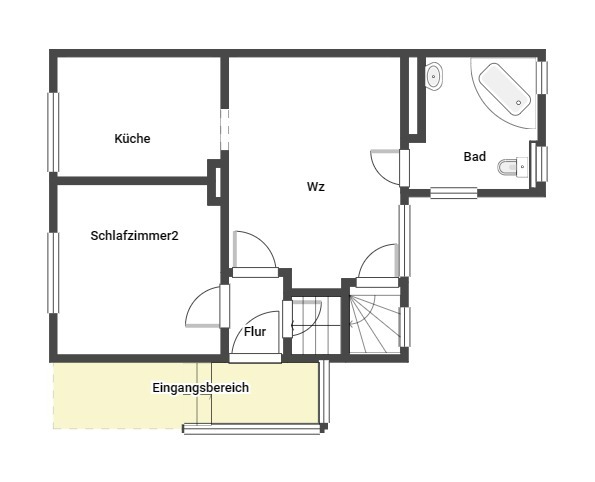 G�stehaus Erdgeschoss Villa Kamp-Lintfort